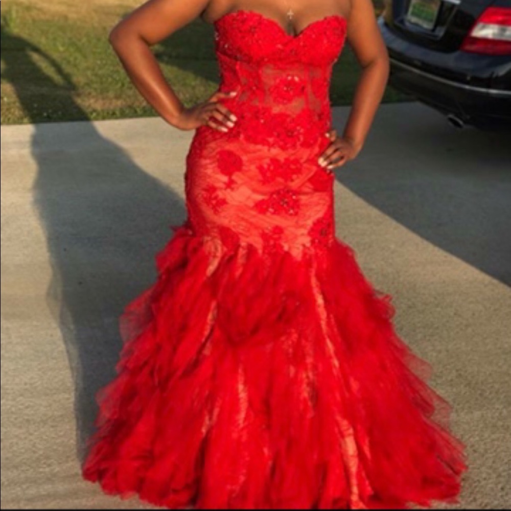 Red Jovani Prom Dress